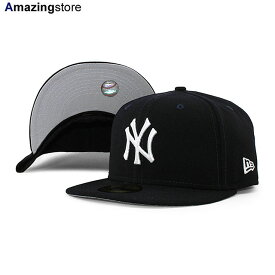 ニューエラ キャップ 59FIFTY ニューヨーク ヤンキース MLB WOOL GREY BOTTOM FITTED CAP NAVY NEW ERA NEW YORK YANKEES 帽子 ネイビー メンズ レディース /NAVY BIG_SIZE COLOR_BOTTOM TEAM-BASIC 24_4RE_0422