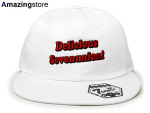 �y�S4�F�z7UNION �yDELICIOUS SEVEN UNION STRAPBACK/WHT�z 7���j�I�� �Z�u�����j�I�� �X�g���b�v�o�b�N WHITE �z���C�g [�X�q cap �L���b�v 17_9_5SEB17_10_1 6PANELFLAT]