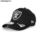 ニューエラ キャップ 9FIFTY ストレッチ スナップバック ラスベガス レイダース NFL STRETCH SNAPBACK CAP BLACK NEW ERA LAS VEGAS RAIDERS 14524921 帽子 メンズ レディース 男女兼用 ブラック/BLK BIG_SIZE 24_1RE_0108