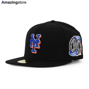 j[G Lbv 59FIFTY j[[N bc MLB 2000 WORLD SERIES ALTERNATE FITTED CAP BLACK NEW ERA NEW YORK METS ubN /BLK 22_10RE_1028