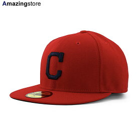 【DEADSTOCK MADE IN U.S.A. あす楽】ニューエラ 59FIFTY クリーブランド インディアンス 【MLB 2007-2016 ON FIELD PERFORMANCE ALTERNATE-1 FITTED CAP/RED】 NEW ERA CLEVELAND INDIANS レッド [22_8_2NE]