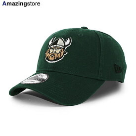 【男女兼用 あす楽】ニューエラ 9TWENTY ストラップバック キャップ クリーブランドステート バイキングス 【NCAA CORE CLASSIC STRAPBACK CAP/DK GREEN】 NEW ERA CLEVELAND STATE VIKINGS CLS グリーン [/GRN 22_10_3NE]