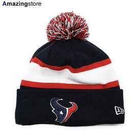 【NFL選手着用モデル】ニューエラ ニットビーニー ヒューストン テキサンズ 【NFL STADIUM SPORT KNIT BEANIE/NAVY】 NEW ERA HOUSTON TEXANS ネイビー レッド ホワイト [22_12_3NE]