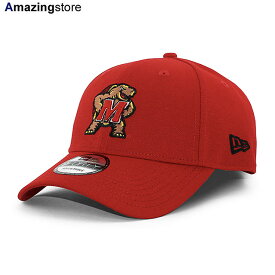 【男女兼用 あす楽】ニューエラ ベースボールキャップ 9FORTY メリーランド テラピンズ 【NCAA THE LEAGUE ADJUSTABLE CAP/RED】 NEW ERA MARYLAND TERRAPINS レッド [22_12RE_1216]