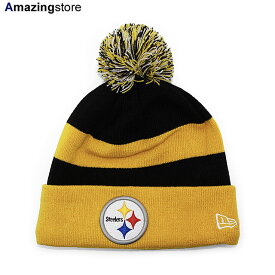 【NFL選手着用モデル】ニューエラ ニットビーニー ピッツバーグ スティーラーズ 【NFL STADIUM SPORT KNIT BEANIE/GOLD】 NEW ERA PITTSBURGH STEELERS ゴールド ブラック ホワイト [22_12_4NE]