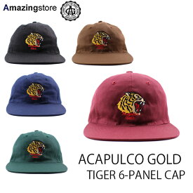 【4色展開】アカプルコ ゴールド ストラップバック キャップ【TIGER 6-PANEL CAP】 ACAPULCO GOLD 24_11