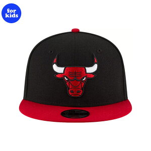 qp j[G Lbv 9FIFTY XibvobN VJS uY NBA YOUTH NBA BASIC SNAPBACK CAP BLACK RED NEW ERA CHICAGO BULLS Xq [X KIDS LbY ubN bh /BLK 25_10RE_1020