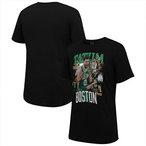 WFC\EeC^ CO TVc {Xg ZeBbNX PLAYER CROSSROADS T-SHIRT BLACK BOSTON CELTICS JAYSON TATUM