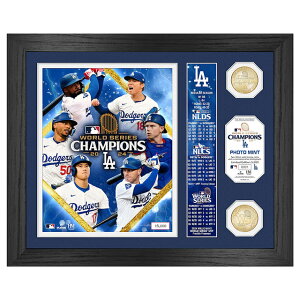 2024 [hV[Y`sIf CO T[X hW[X uYRCzR[Wt[ 2024 WORLD SERIES CHAMPIONS BRONZE COIN BANNER PHOTO LIMITED EDITION HIGHLAND MINT LOS 