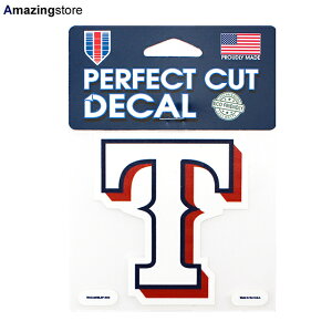 �E�B���N���t�g �X�e�b�J�[ �e�L�T�X �����W���[�Y MLB PERFECT CUT DECAL WINCRAFT TEXAS RANGERS