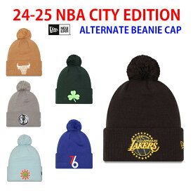 ニューエラ キャップ ビーニー 24-25 NBA ALTERNATE CITY EDITION BEANIE CAP NEW ERA