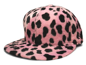 DEADSTOCK ニューエラ キャップ 59FIFTY DALMATION PIMPIN-FUR FITTED CAP PINK NEW ERA 帽子 メンズ レディース 男女兼用 アニマル ダルメシアン ピンク /PINK 25_1RE_0114