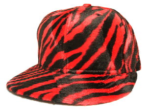 DEADSTOCK �j���[�G�� 59FIFTY ZEBRA PIMPIN-FUR FITTED CAP RED BLACK NEW ERA �X�q �����Y ���f�B�[�X �j�����p �A�j�}���� �[�u���� �t�@�[ 5950 ���b�h 25_11RE_1119