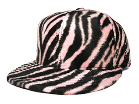 NEW ERA 【59FIFTY-BLANK ANIMAL PIMPIN-FUR/PINK ZEBRA】 ニューエラ フラッグ [BIG_SIZE 15_11_3 15_11_4ANI]