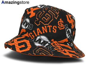 47BRAND SAN FRANCISCO GIANTS �yBRAVADO BUCKET HAT/BLK�z �t�H�[�e�B�[�Z�u���u�����h �T���t�����V�X�R �W���C�A���c �o�P�b�g�n�b�g MLB BLACK �u���b�N �� [�X�q HEADWEAR ALL-OVER ���� �����Y ���f�B�[�X �j��