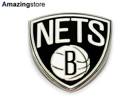 WINCRAFT 【BROOKLYN NETS PIN/BLK】 ウィンクラフト ブルックリン ネッツ ピンバッジ ピンズ [ACCESSORY アクセサリー cap 18_10_3ACC]