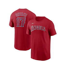 大谷翔平モデル NIKE Tシャツ ロサンゼルス エンゼルス PLAYER NAME&NUMBER T-SHIRT RED ナイキ LOS ANGELES ANGELS /RED 23_5RE 23_6RE