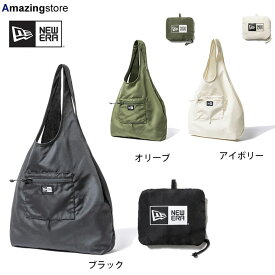 【3色展開】ニューエラ エコトートバッグ 22L【ECO TOTE BAG PACKABLE】NEW ERA ブラック アイボリー オリーブ 12854766 12854767 12854768 [NE2022FW BLACK IVORY OLIVE メンズ レディース ショッピングバッグ 22_8RE_0805]