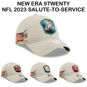 2023 NFL xeYf[I蒅p j[G Lbv 9TWENTY NFL 2023 SALUTE-TO-SERVICE STRAPBACK CAP NEW ERA