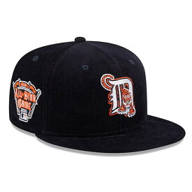 ニューエラ キャップ 59FIFTY デトロイト タイガース MLB 2005 ALL STAR GAME OLD SCHOOL CORDUROY SIDE-PATCH FITTED CAP NAVY NEW ERA DETROIT TIGERS 帽子 メンズ レディース ネイビー BIG_SIZE 23_12_1 COOPERSTOWN