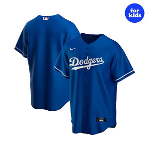 海外取寄 子供用 NIKE ナイキ レプリカユニフォーム ロサンゼルス ドジャース MLB YOUTH ALTERNATE REPLICA COOL BASE JERSEY ROYAL BLUE NIKE LOS ANGELES DODGERS 23_12_UNIFORM