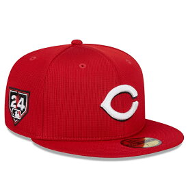 ニューエラ キャップ 海外取寄 59FIFTY シンシナティ レッズ 2024 MLB SPRING TRANING FITTED CAP RED NEW ERA CINCINNATI REDS