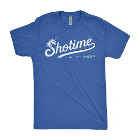 大谷翔平モデル 海外取寄 Tシャツ SHOTIME T-SHIRT ロサンゼルス ドジャース LOS ANGELES DODGERS ROTO WEAR ROYAL BLUE
