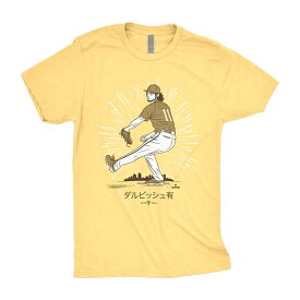 ダルビッシュ有モデル 海外取寄 Tシャツ ANIME YU T-SHIRT サンディエゴ パドレス SAN DIEGO PADRES ROTO WEAR BANANA YELLOW DARVISH