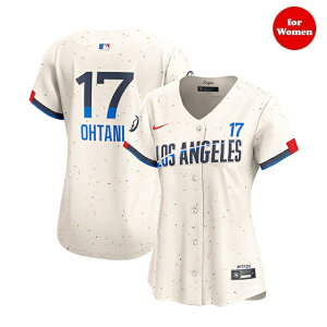 海外取寄 大谷翔平モデル 女性用 NIKE ナイキ レプリカユニフォーム ロサンゼルス ドジャース MLB WOMEN'S 2024 CITY CONNECT LIMITED PLAYER REPLICA COOL BASE JERSEY CREAM NIKE LOS ANGELES DODGERS 24_6_UNIFORM