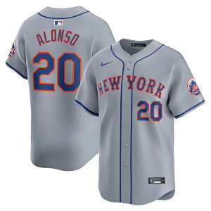 s[g A\f CO iCL vJjtH[ j[[N bc MLB AWAY LIMITED PLAYER REPLICA COOL BASE JERSEY GREY NIKE NEW YORK METS PETE ALONSO