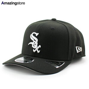 �j���[�G�� �L���b�v 9SEVENTY �X�g���b�` �X�i�b�v�o�b�N �V�J�S �z���C�g�\�b�N�X MLB STRETCH SNAPBACK CAP BLACK NEW ERA CHICAGO WHITE SOX �X�q �����Y ���f�B�[�X �j�����p ����@�� �u���b�N /BLK 26_5RE_0518