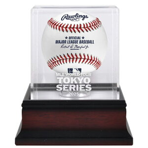 2025 V[Yf LO{[fBXv[ T[X hW[X vs VJS JuX 2025 MLB WORLD TOUR TOKYO SERIES MAHOGANY LOGO BASEBALL DISPLAY LOS ANGELES DODGERS CHICAGO CUBS FANATICS AUTHENTIC ANZT