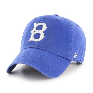 47�u�����h �L���b�v �u���b�N���� �h�W���[�X MLB COOPERSTOWN CLEAN UP ROYAL BLUE 47BRAND BROOKLYN DODGERS �N�[�p�[�Y�^�E�� �N���[���i�b�v ���C�����u���[ BCPTN-RGW12GWSNL-RY34 �X�q �����Y ���f�B�[�X �j��