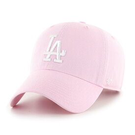47ブランド キャップ ロサンゼルス ドジャース MLB CLEAN UP PETAL PINK 47BRAND LOS ANGELES DODGERS クリーンナップ ペタルピンク B-RGW12GWSNL-PTA 帽子 メンズ レディース 男女兼用 LOW PROFILE ロープロファイル 47キャップ