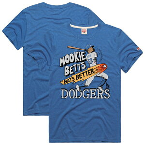 [L[ xbcf CO TVc GRAPHIC PLAYER T-SHIRT ROYAL BLUE T[X hW[X HOMAGE LOS ANGELES DODGERS MOOKIE BETTS I}[W Cu[