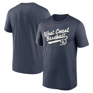 �C�O��� NIKE T�V���c ���T���[���X �h�W���[�X 2025 CITY CONNECT TEAM PHRASE SCRIPT LEGEND PERFORMANCE T-SHIRT NAVY �i�C�L LOS ANGELES DODGERS �l�C�r�[ �V�e�B�R�l�N�g