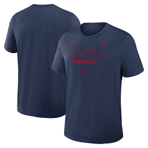 �C�O��� �i�C�L WBC ���{��\ T�V���c 2026 WORLD BASEBALL CLASSIC AUTHENTIC COLLECTION EARLY WORK DRI-FIT TRI-BLEND T-SHIRT NAVY NIKE JAPAN