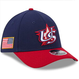 �j���[�G�� �L���b�v 39THIRTY M-CROWN WBC �A�����J 2026 WORLD BASEBALL CLASSIC CLASSIC FLEX FIT CAP NAVY RED NEW ERA USA �l�C�r�[ ���b�h 26_1