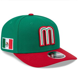 �j���[�G�� �L���b�v 9SEVENTY WBC ���L�V�R 2026 WORLD BASEBALL CLASSIC STRETCH SNAPBACK CAP GREEN RED NEW ERA MEXICO �O���[�� ���b�h �X�q �����Y ���f�B�[�X �j�����p 970SS 26_3RE_0316