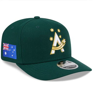 �j���[�G�� �L���b�v 9SEVENTY WBC �I�[�X�g�����A 2026 WORLD BASEBALL CLASSIC STRETCH SNAPBACK CAP GREEN NEW ERA AUSTRALIA �O���[�� �X�q �����Y ���f�B�[�X �j�����p 970SS 26_7RE_0715