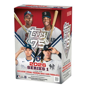 �C�O��� 2026 TOPPS MLB SERIES 1 �x�[�X�{�[���J�[�h ���J���{�b�N�X�i12��×8�p�b�N�j75���N�L�O �g�b�v�X BASEBALL FACTORY SEALED VALUE BOX