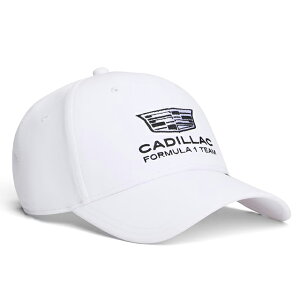 �C�O��� �g�~�[�q���t�B�K�[ �L���b�v �L���f���b�N F1�`�[�� REPLICA ADJUSTABLE CAP WHITE TOMMY HILFIGER CADILLAC �z���C�g