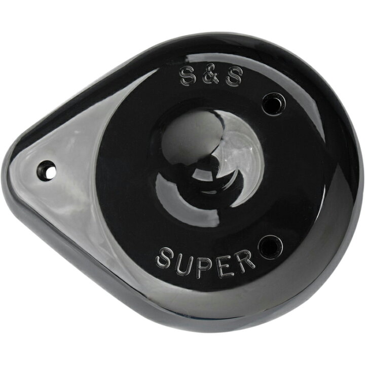 楽天市場】S＆S エアクリーナーカバー グロスブラック S＆S製ティア 