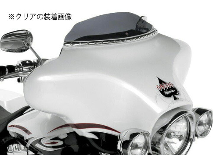 楽天市場】FLARE ウインドシールド 6.5インチ / ブラック 1996〜13年 