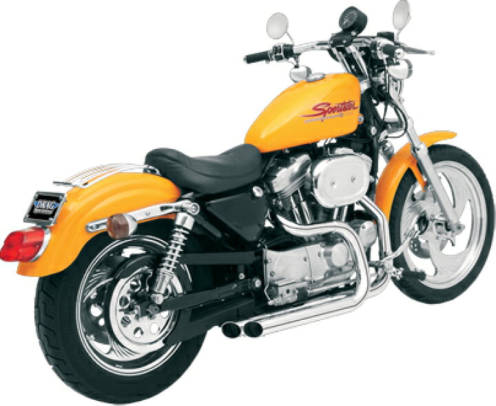 楽天市場】Bassani プロストリート マフラー 1986〜03年スポーツスター 