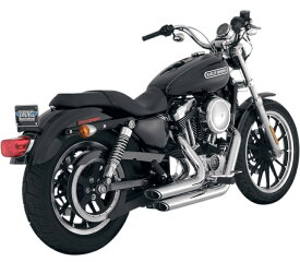 【18001367】VANCE＆HINES ショートショット スタッガード クローム 1999-03年スポーツスター ハーレーパーツ