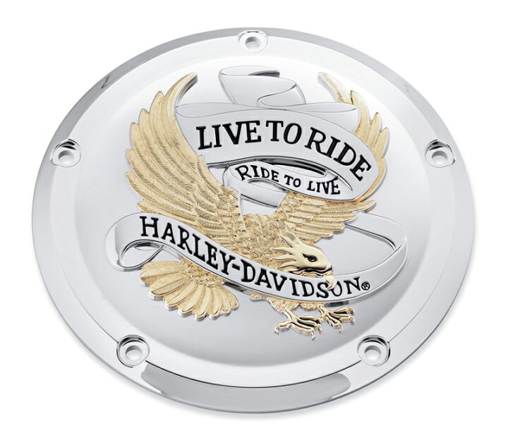 楽天市場 Live To Ride コレクション ゴールド ダービーカバー ハーレー純正パーツ アンバーピース