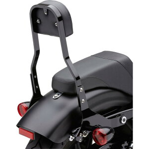 デタッチャブル バックレストキット 14インチ ブラック:2018年以降FLDE、FLSL、FXBB
