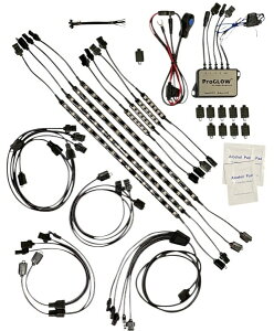 ProGLOW COLOR-CHANGING LED�A�N�Z���g���C�g�L�b�g�F�yEngine/Ground effect kit�z