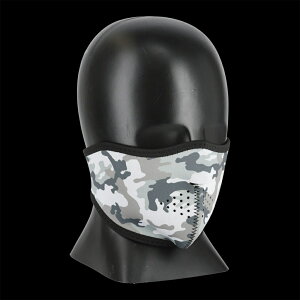 NEO FACEMASK WOODLAND CAMO GRAY